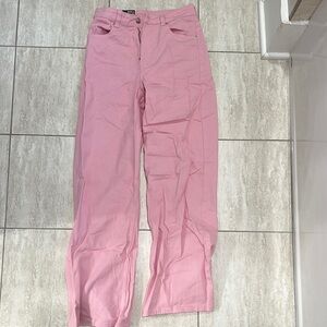 H&M Pink Flare & Wide Leg Jeans